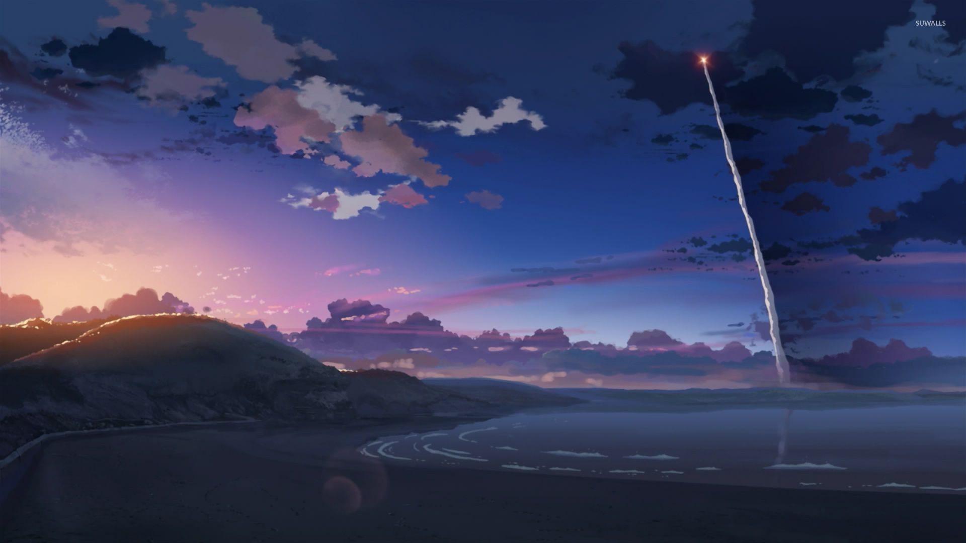 5cm S Scenery. Anime Scenery Wallpaper, Anime Scenery, Scenery Wallpaper