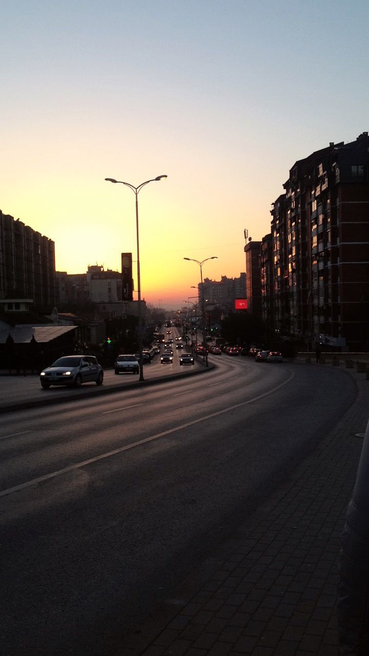 Prishtina's sunset. Kosovo aesthetic, Prishtina city, Pristina