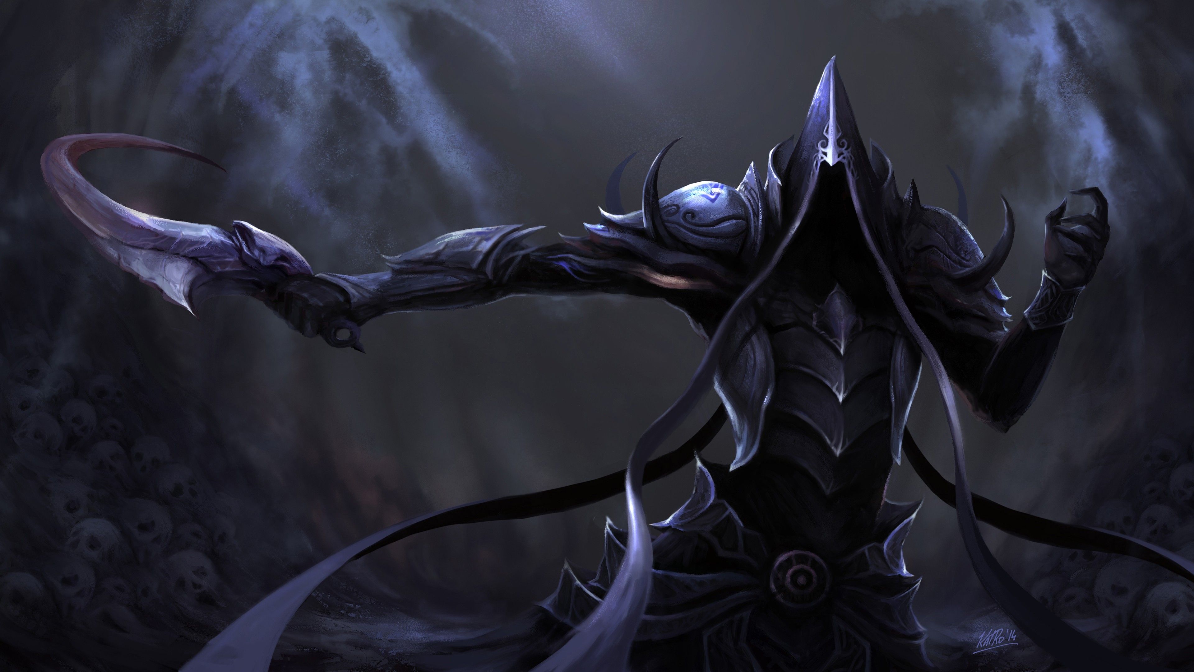 video games, Diablo 3: Reaper of Souls, Diablo, Malthael Wallpaper HD / Desktop and Mobile Background