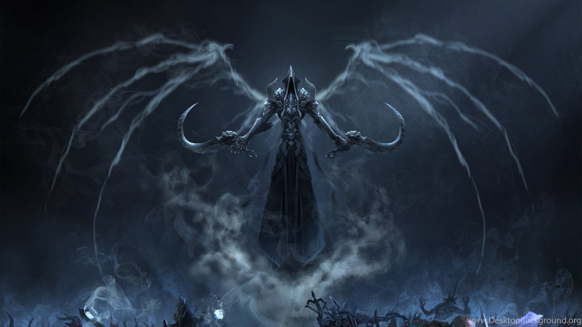 Diablo Iii: Reaper Of Souls, Malthael, Reaper, Angel Of Death. Desktop Background