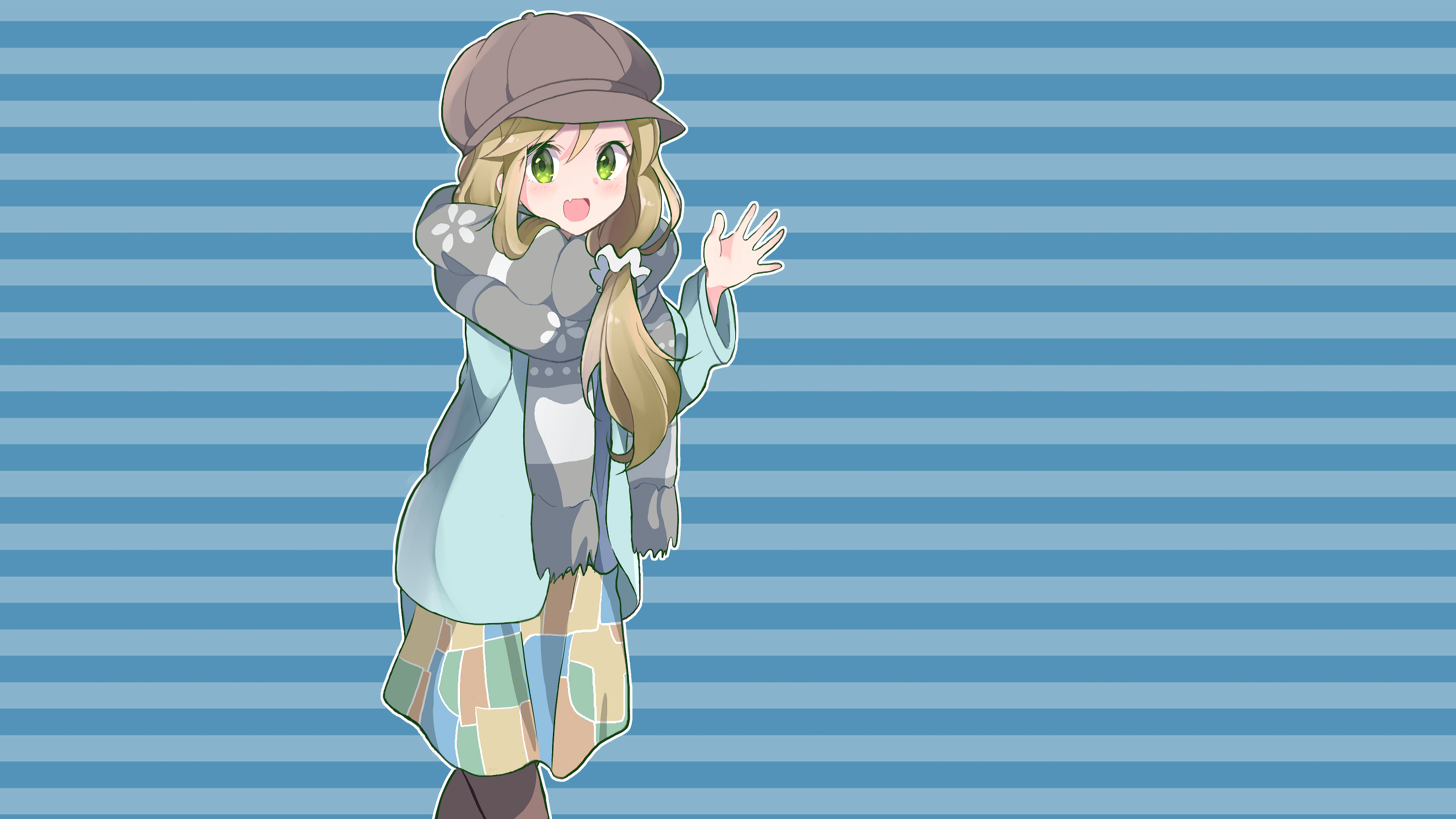 Inuko (Inuyama Aoi Yuru Camp) [3640x2048]: Animewallpaper