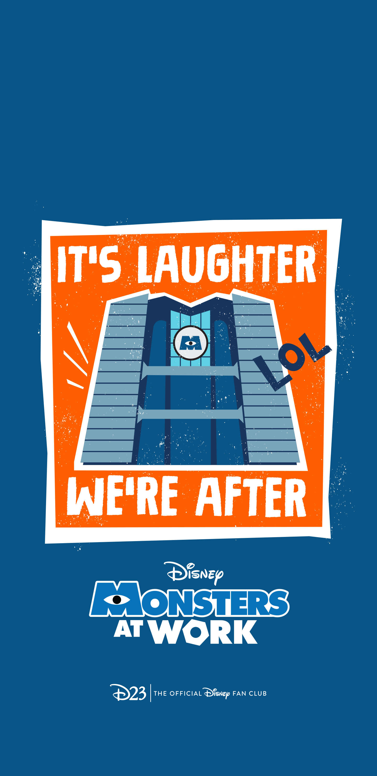 Take a Break with These Monsters at Work Phone Wallpaper