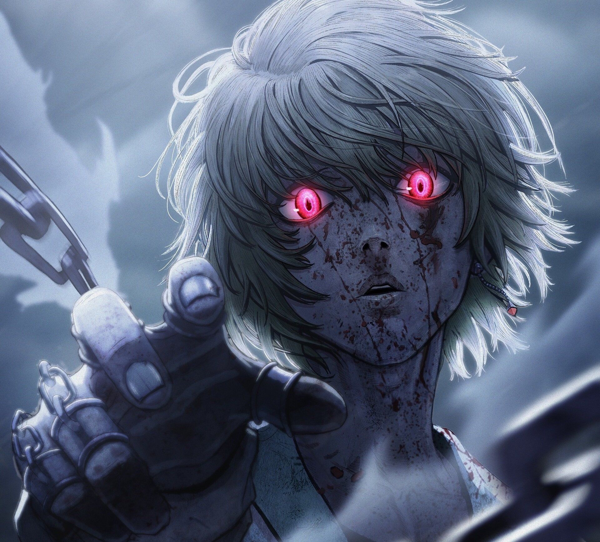 Kurapika (Hunter × Hunter) HD Wallpaper