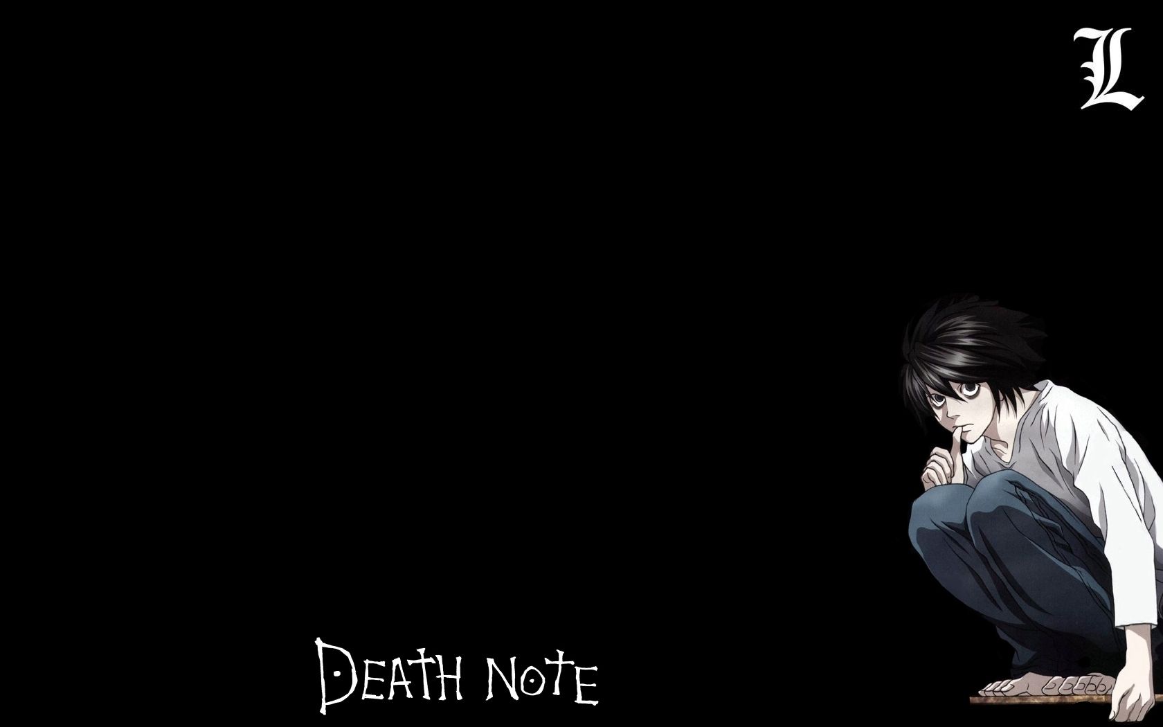 death note l chibi wallpaper