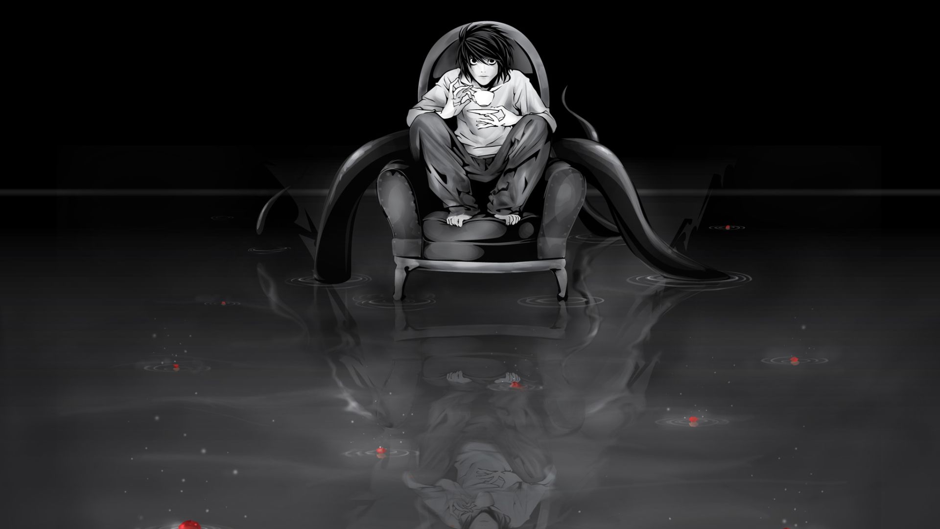 Death Note, L Lawliet HD Wallpaper & Background • 9232 • Wallur