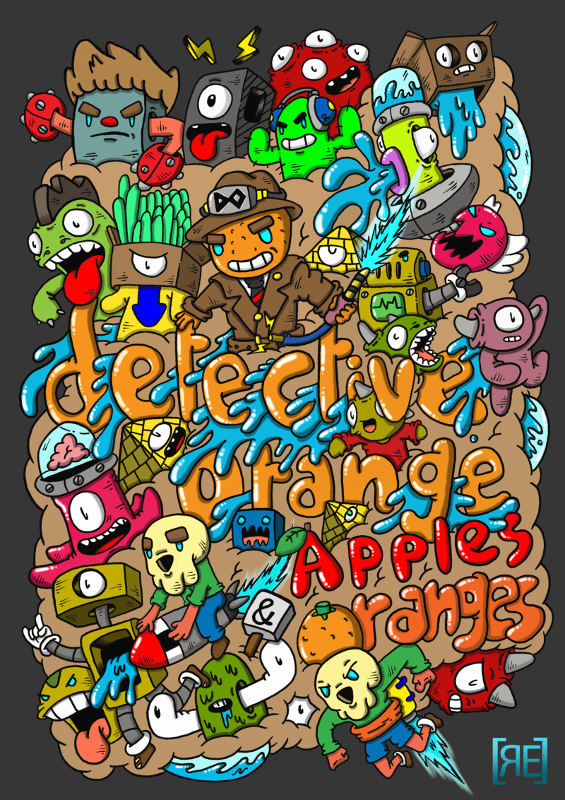 Cartoon Doodle Wallpaper