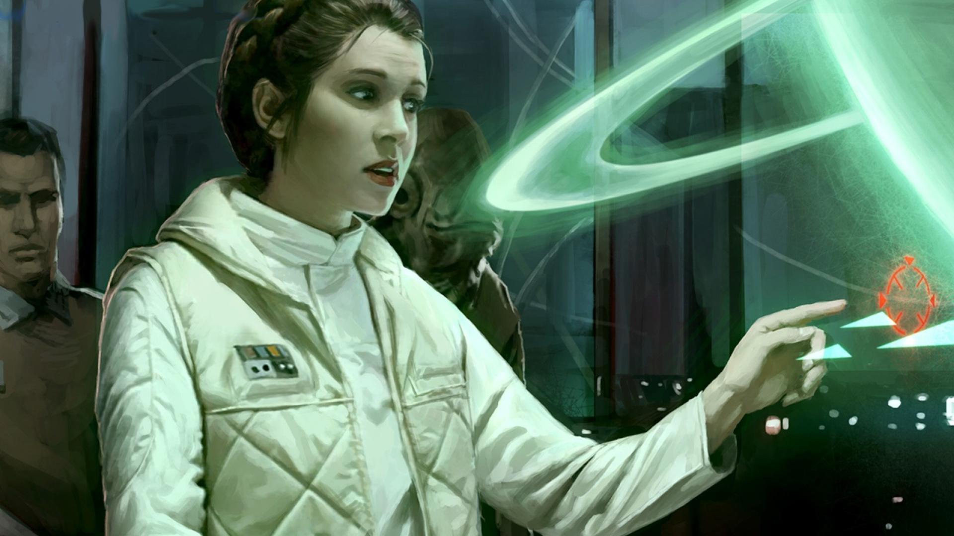 Princess Leia Organa Star Wars HD Wallpaper