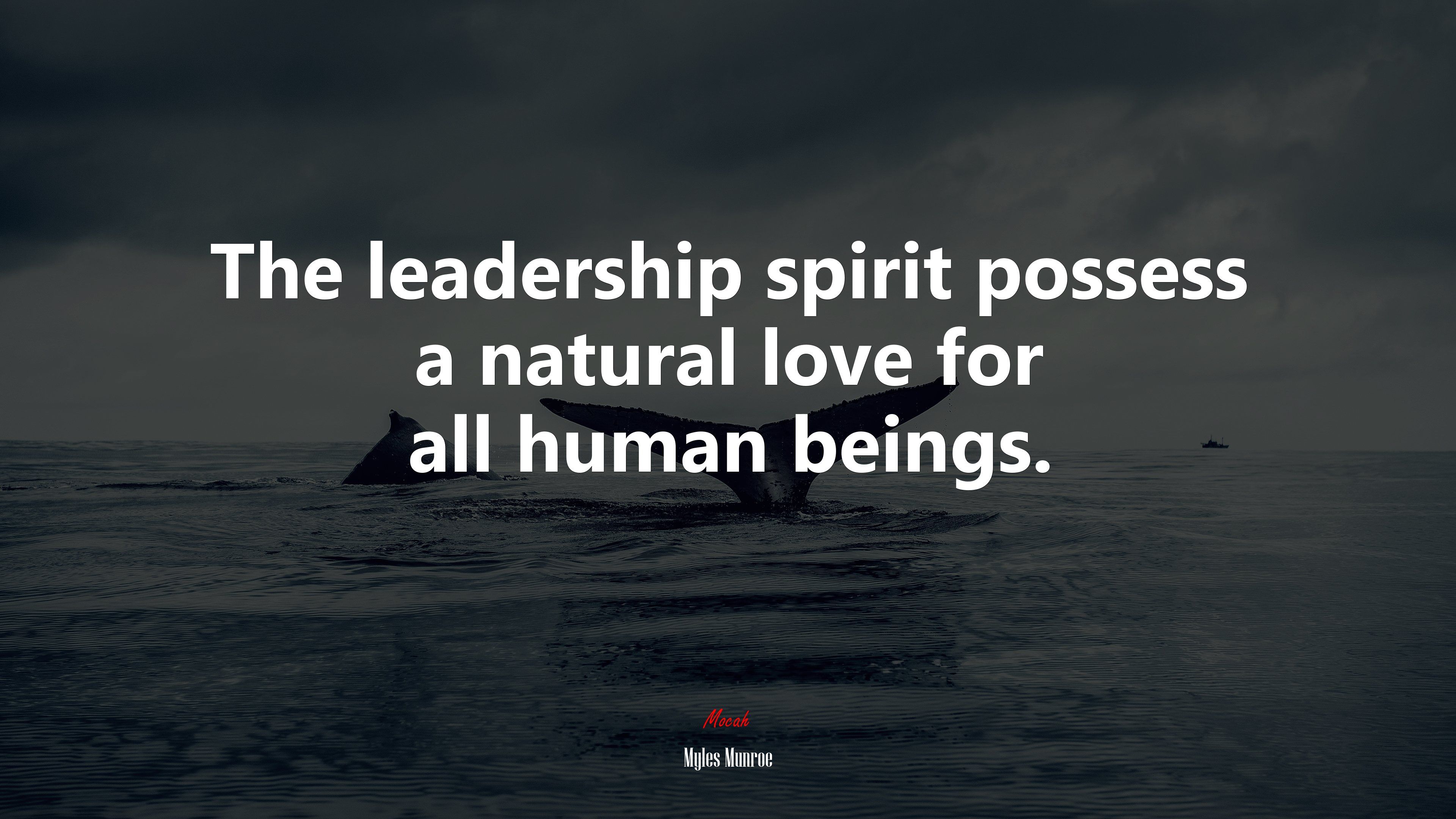 Headship is not rulership; it is leadership. Myles Munroe quote, 4k wallpaper. Mocah HD Wallpaper