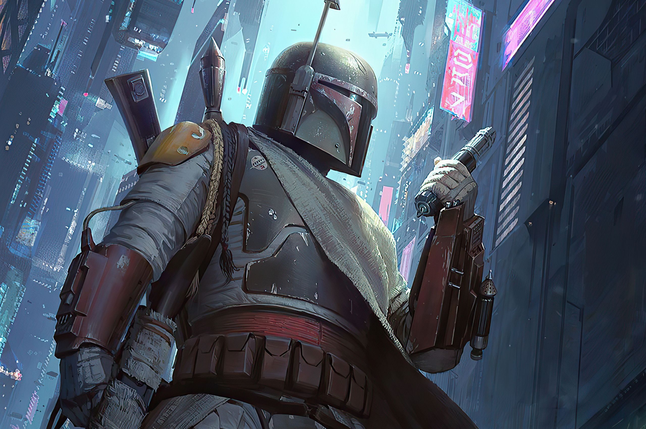 Star Wars Boba Fett Chromebook Pixel HD 4k Wallpaper, Image, Background, Photo and Picture