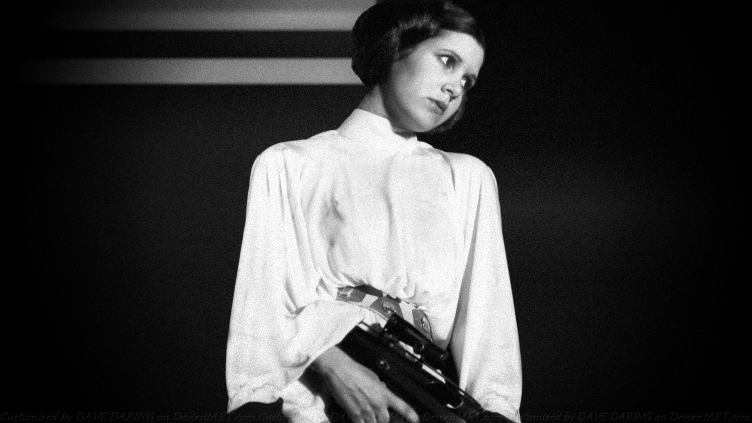 Carrie Fisher Princess Leia XXII By Dave Daring