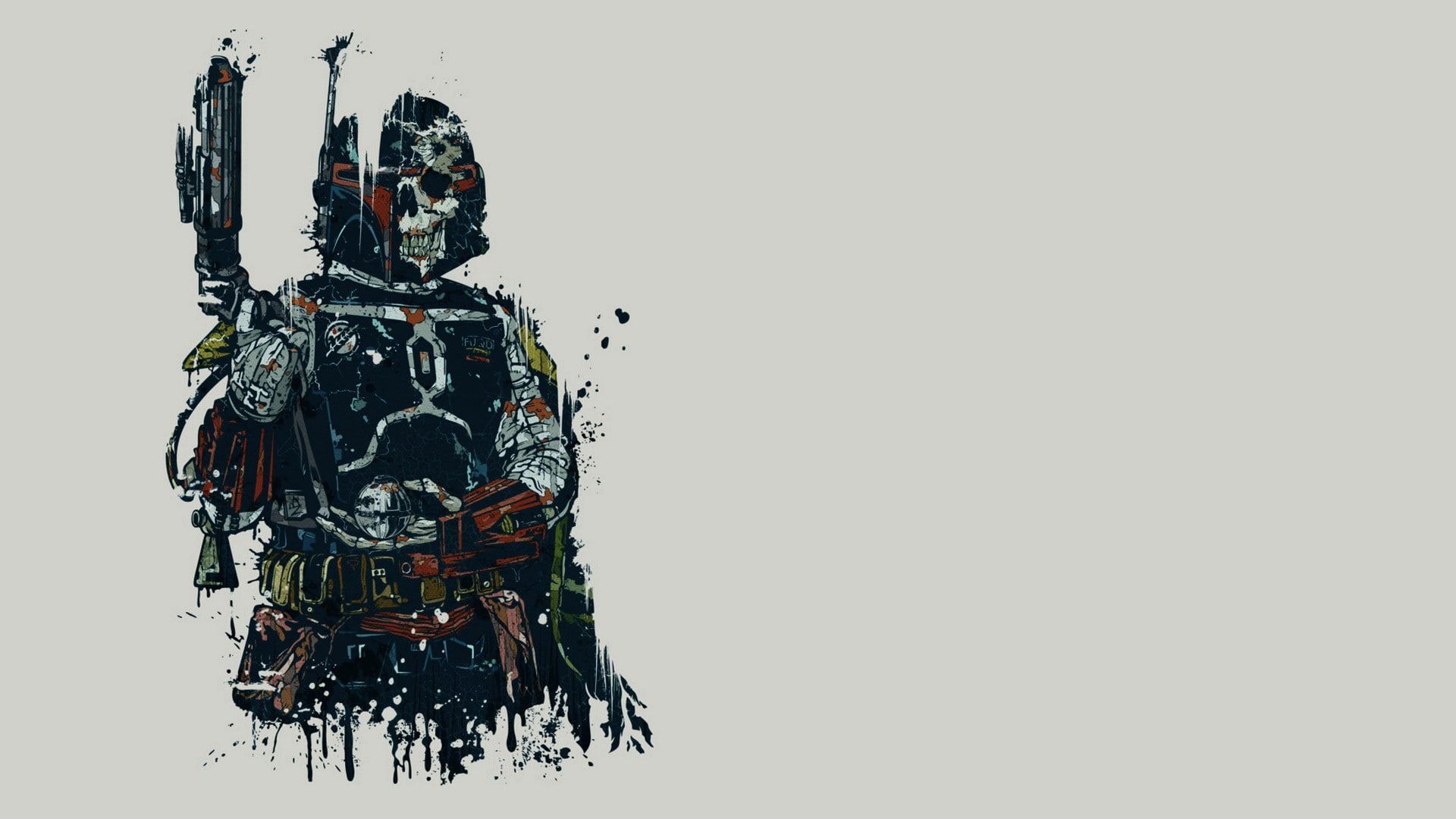 HD Wallpaper: Boba Fett Star Wars Drawing HD, Digital Artwork 4K Of Wallpaper For Andriod