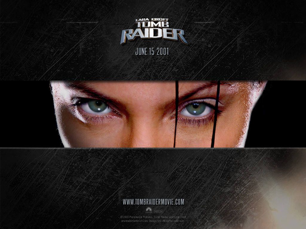 Lara Croft eyes Croft: Tomb Raider The Movies Wallpaper