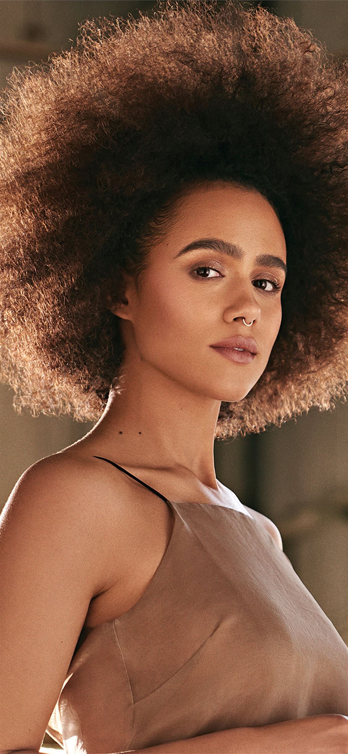 Best Nathalie emmanuel iPhone X HD Wallpaper