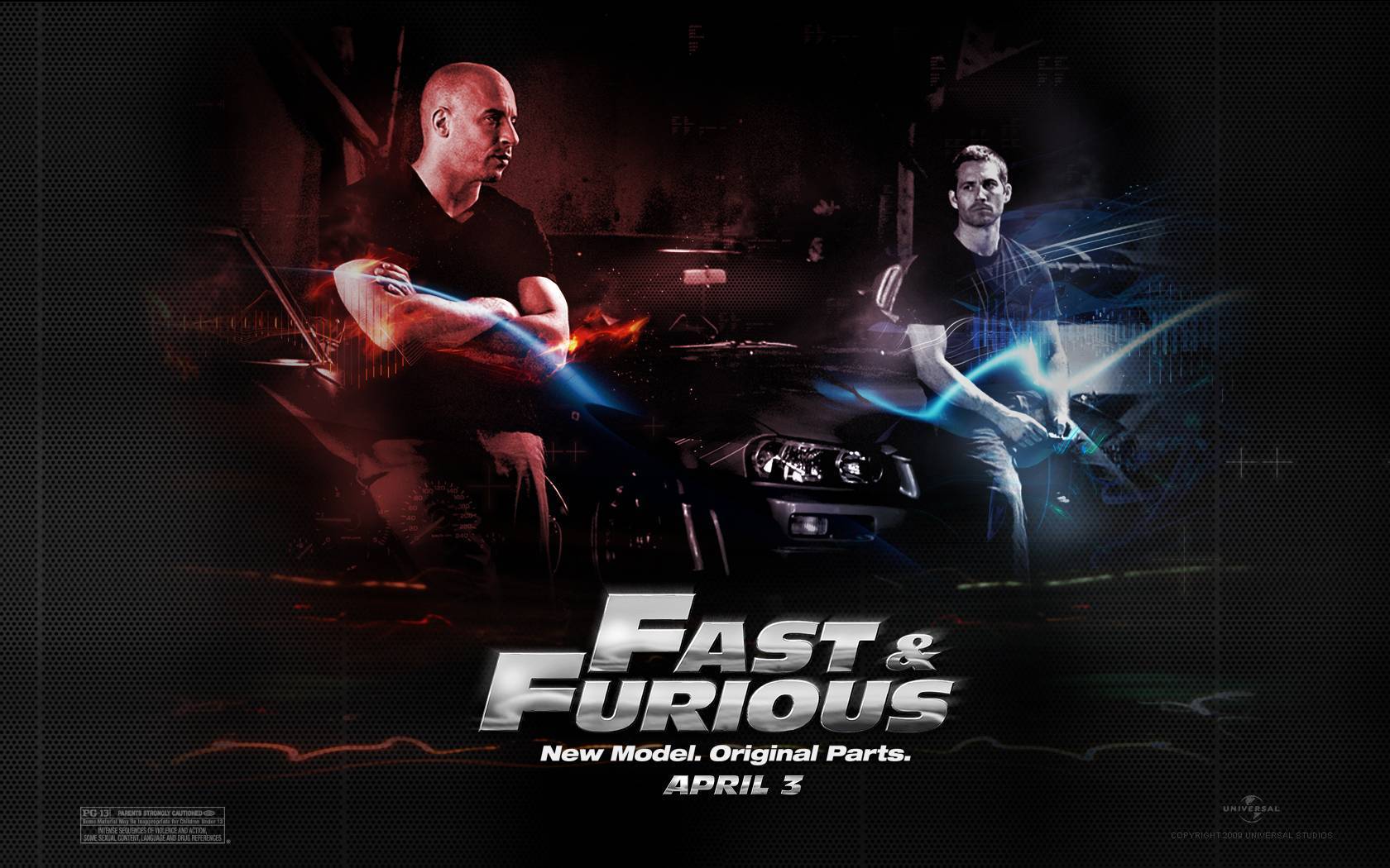 Fast and Furious O'Conner & Mia Toretto Wallpaper