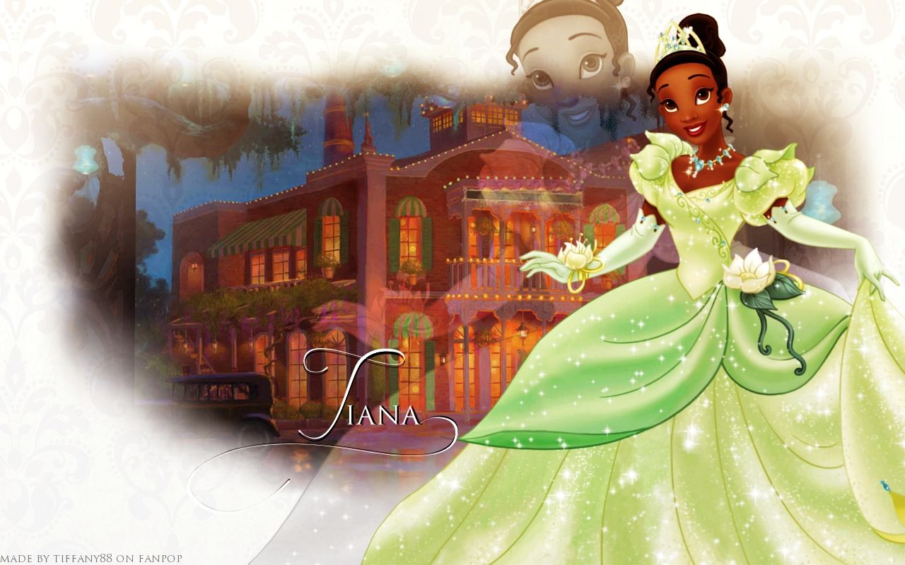 Tiana Princess and the Frog Wallpaper