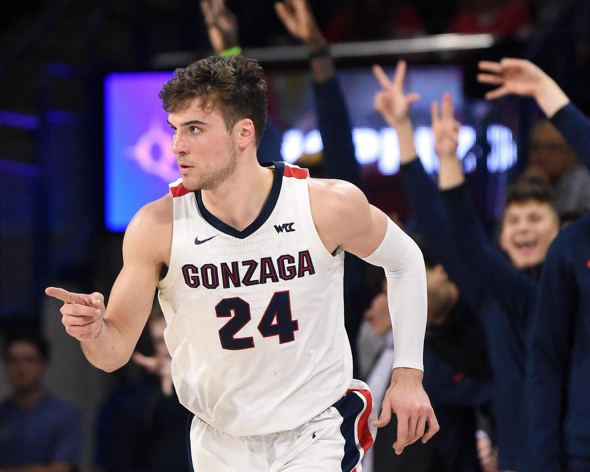 Gonzaga's Kispert to test NBA Draft waters, will not sign agent