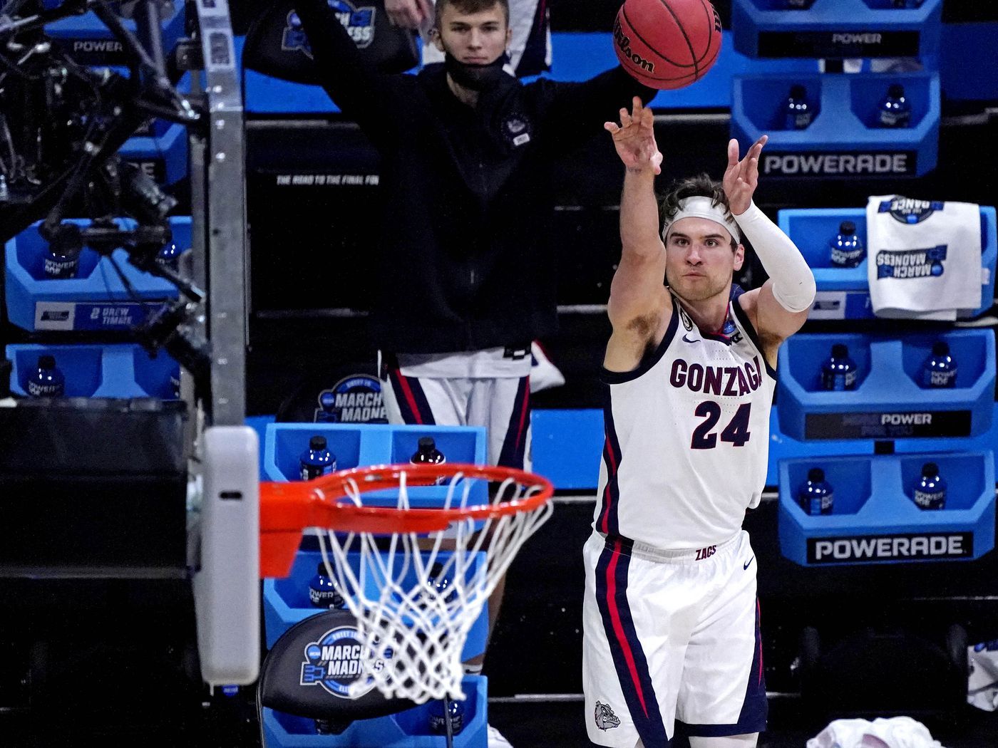 Corey Kispert Named Small Forward of the Year Slipper Still Fits