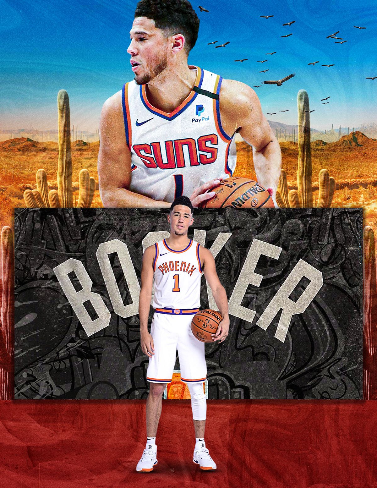 GAMEDAY Heres a Devin Booker phone wallpaper for you Should fit most  screens if you cropzoom Go Suns Lets get this W tonight baby  rsuns