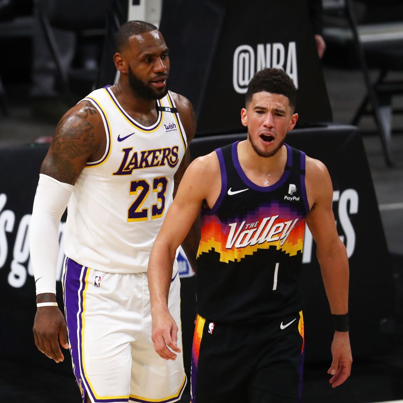 Devin Booker Shines In Long Awaited Playoff Debut Side Of