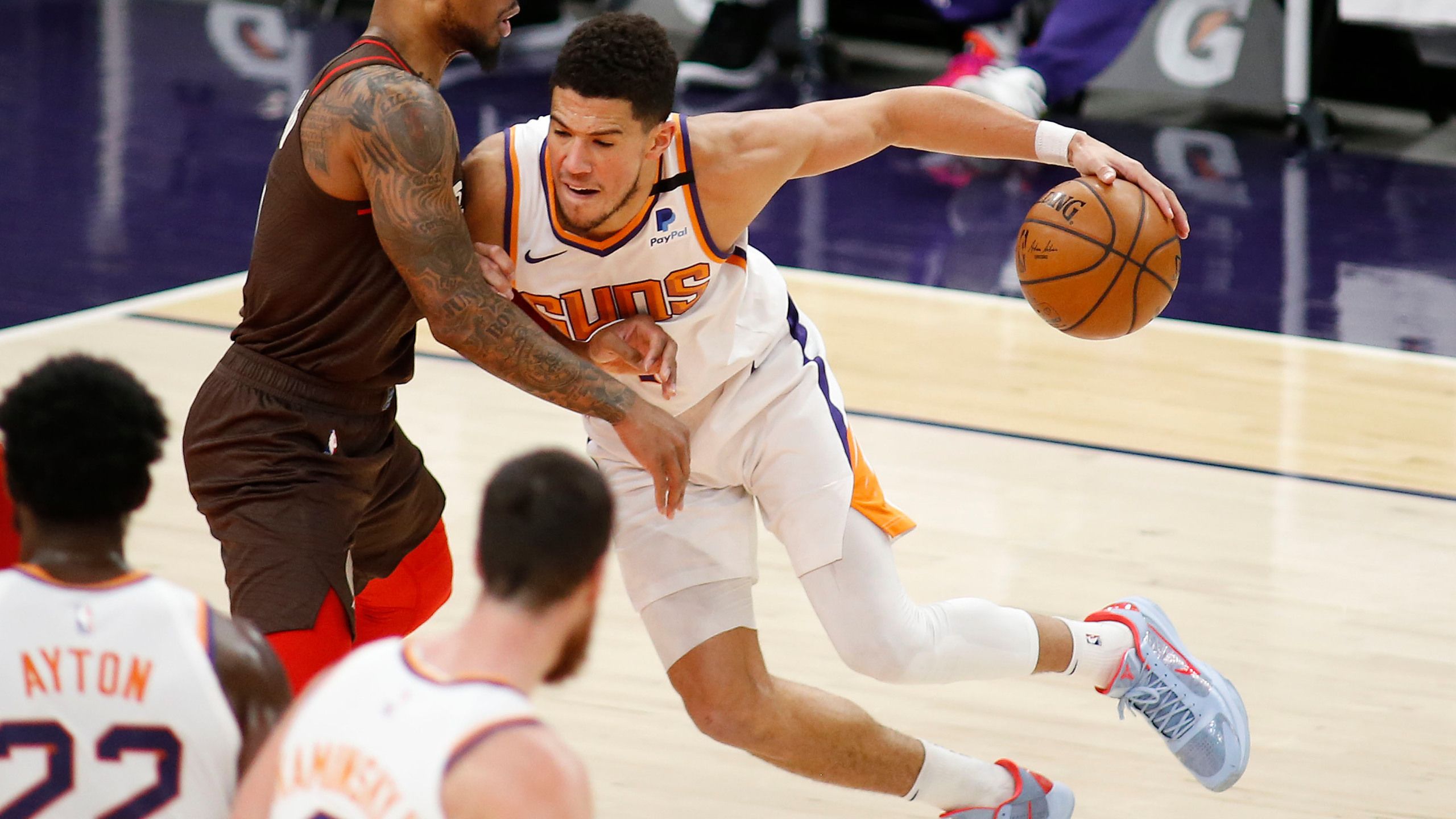 Suns' Booker Replaces Lakers' Davis In NBA All Star Game