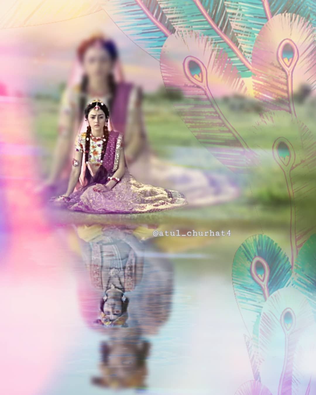 Image may contain: one or more people. Radha krishna photo, Krishna picture, Radha krishna picture