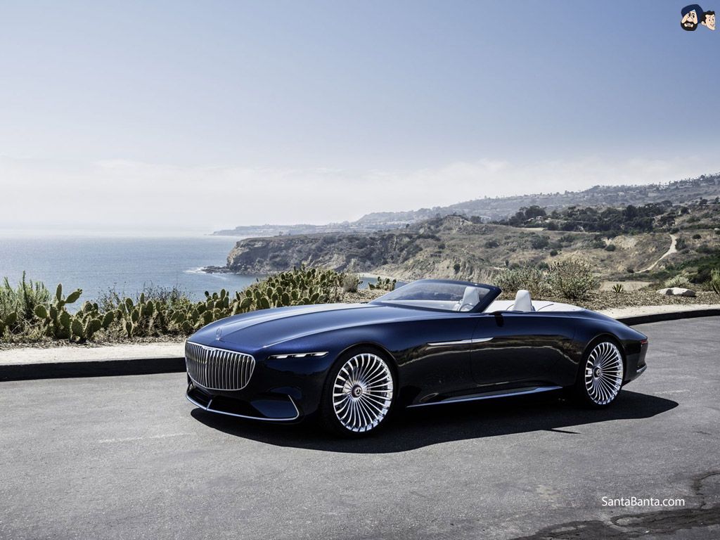 Mercedes Maybach 6 Cabriolet Two Seat Convertible Launched At Pebble Beach