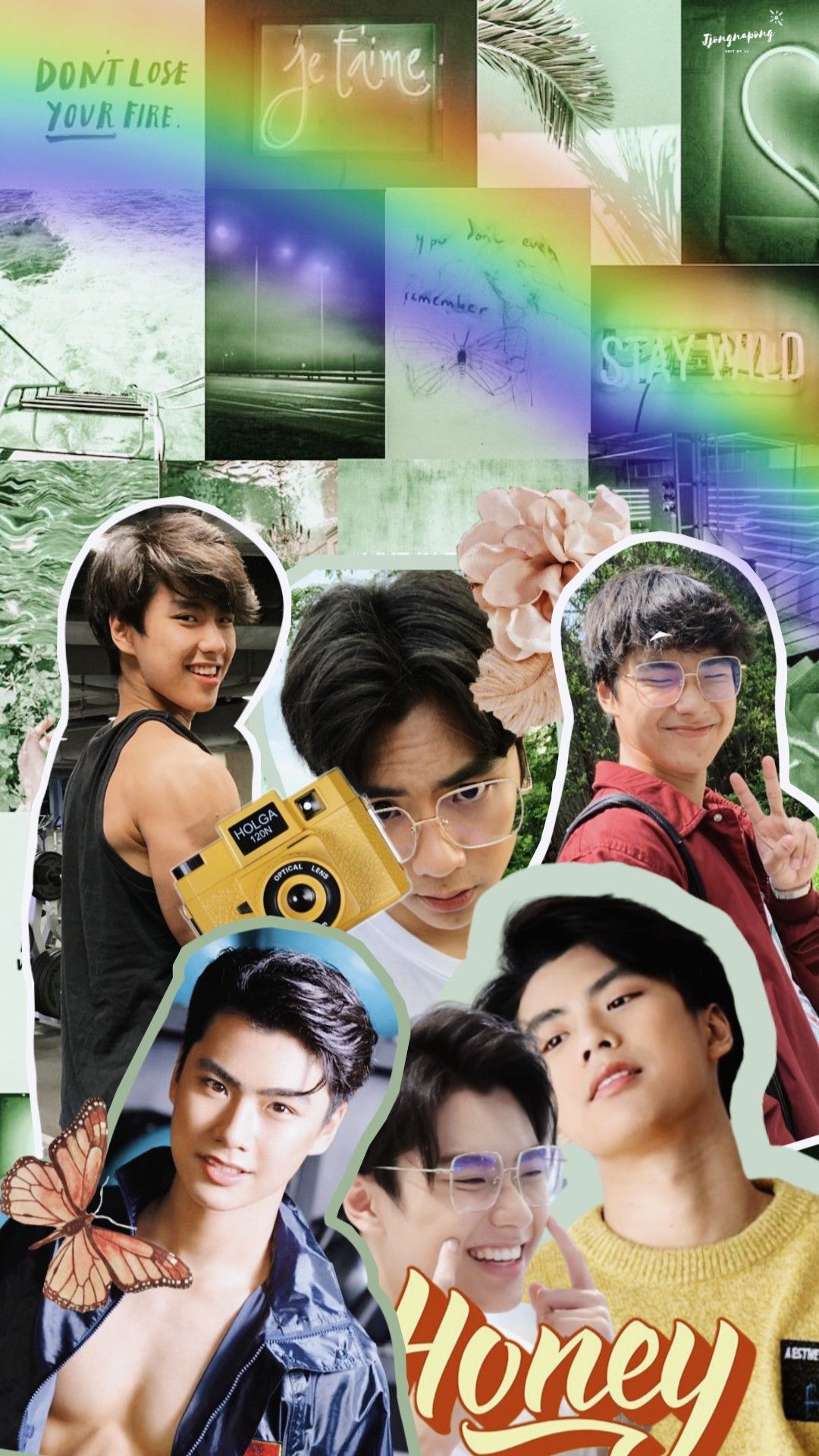 Pin di -`, THAI WALLPAPER'S `