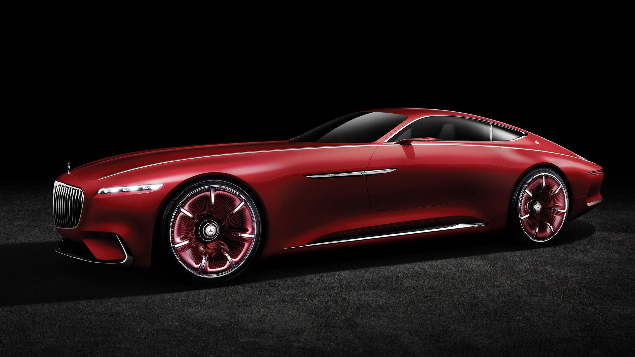 Vision Mercedes Maybach 6 Side View HD Wallpaper
