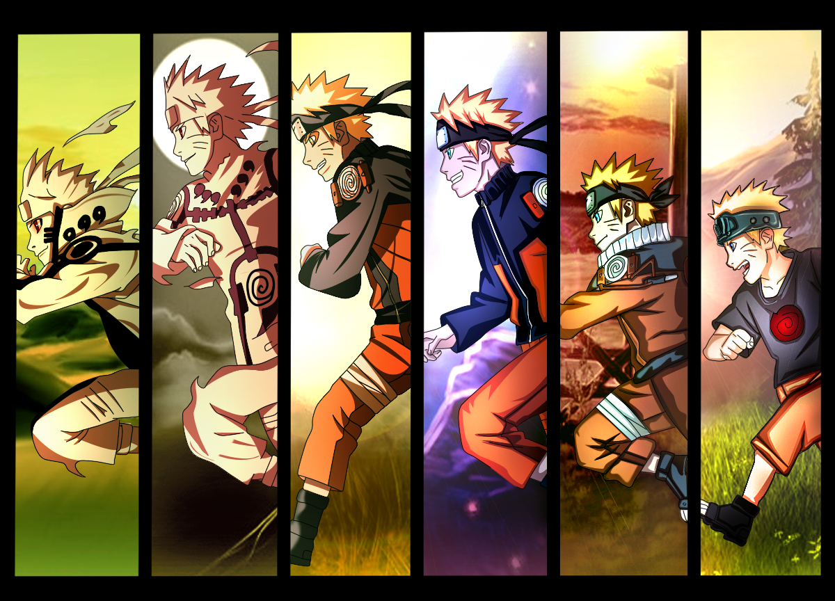Anime 1200x864 Naruto Shippuuden Uzumaki Naruto time anime boys evolution running panels collage anime. Anime wallpaper, Naruto, Naruto shippuden anime