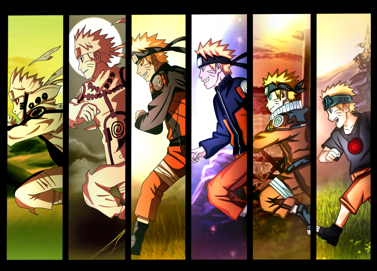 Naruto Evolution Wallpapers Wallpaper Cave