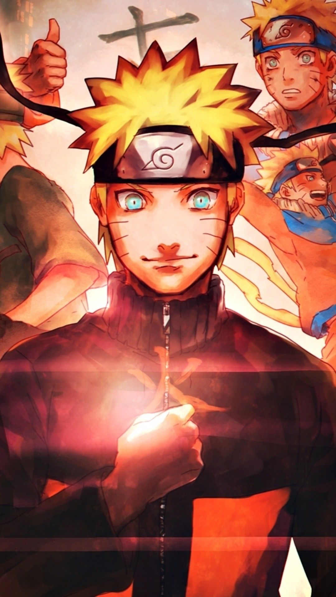 Naruto, Evolution, Rasengan, Leaves Evolution Wallpaper HD