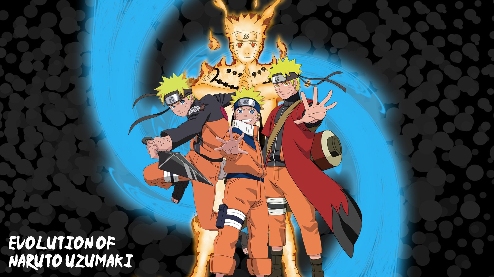 Naruto Evolution Wallpaper