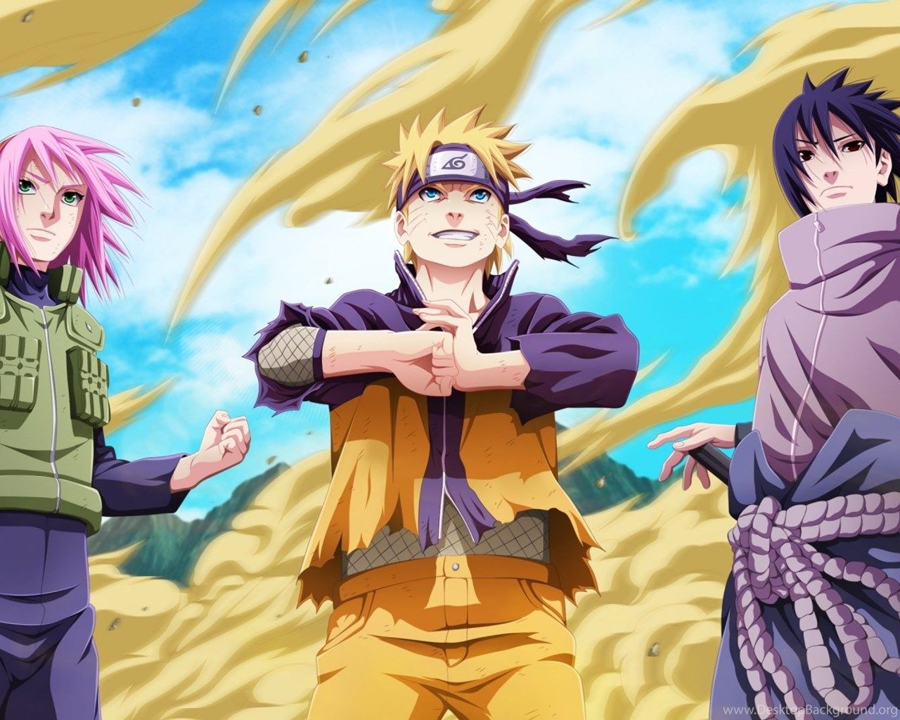 Naruto Biju Evolution Wallpaper Full HD Desktop Background