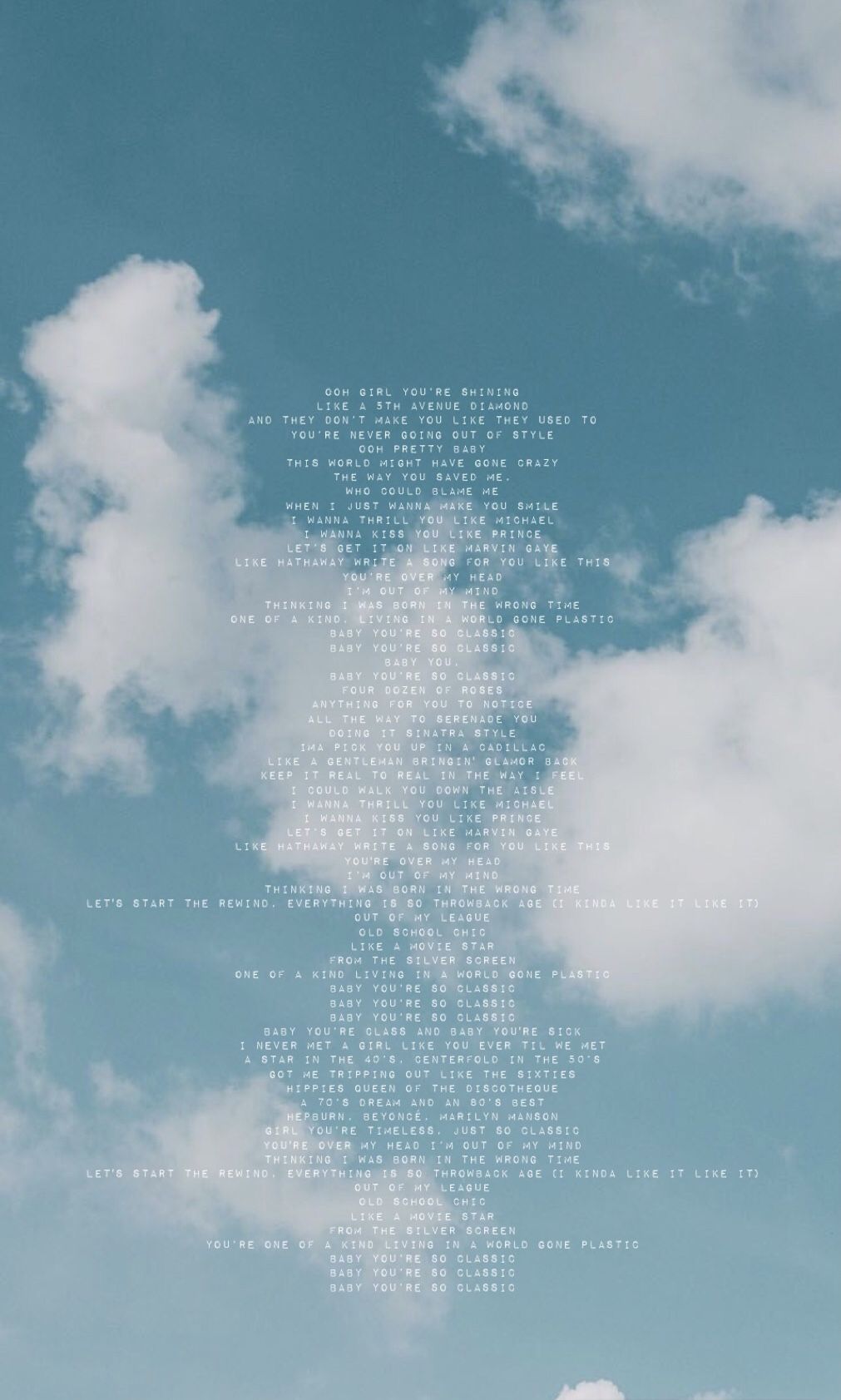 MKTO Classic lyrics wallpaper