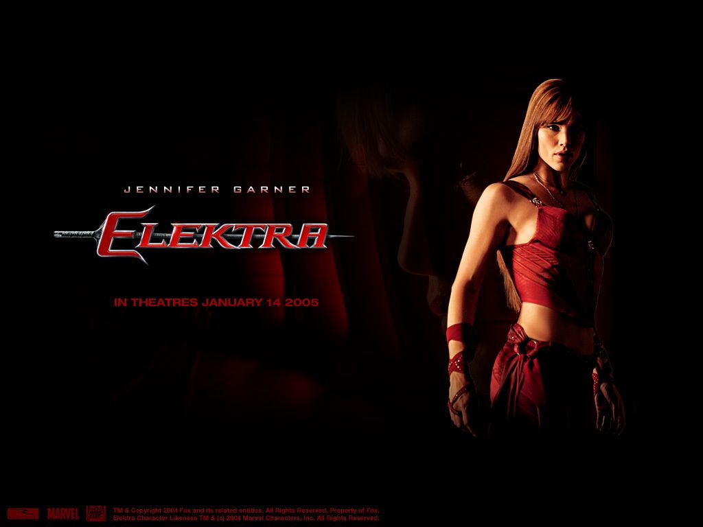Daredevil Movie Poster: Jennifer Garner Elektra Movie