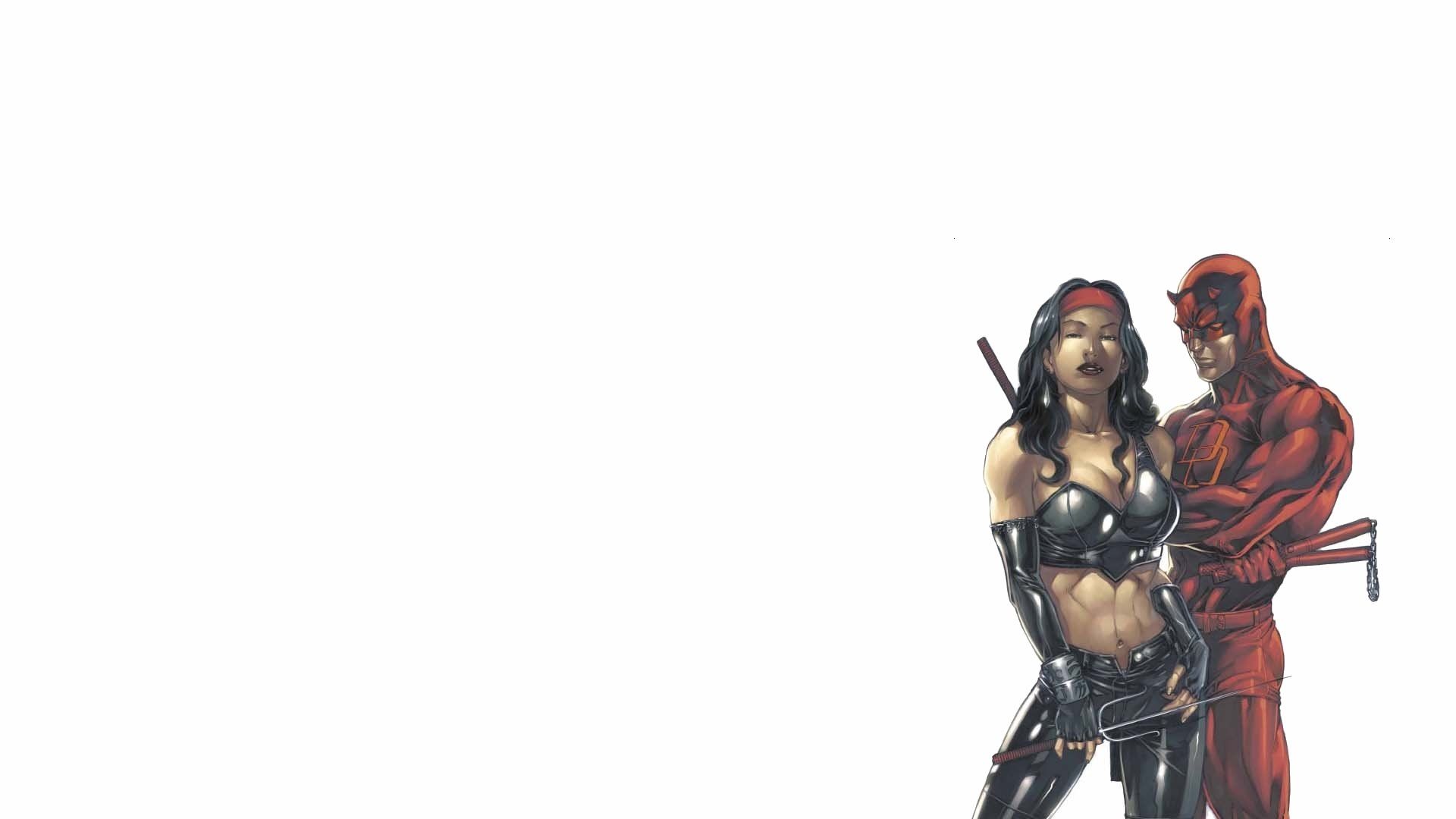Ultimate Daredevil & Elektra HD Wallpaper