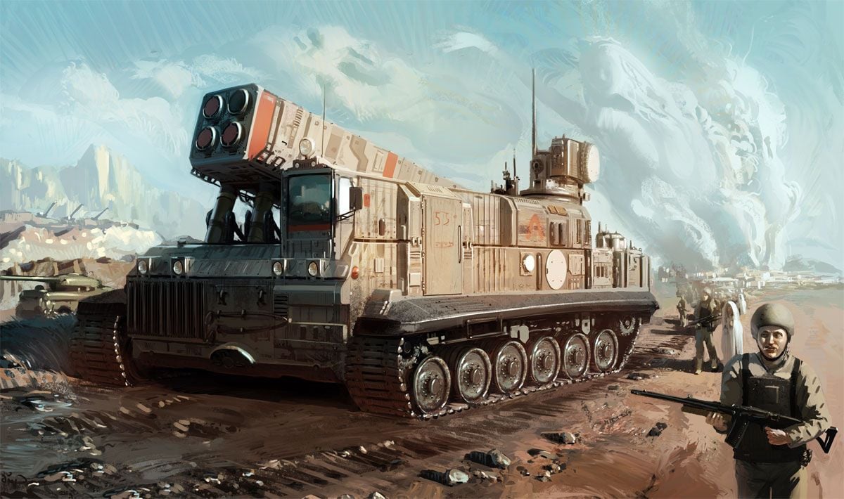 Download Rockets Tanks Wallpaper 1200x710