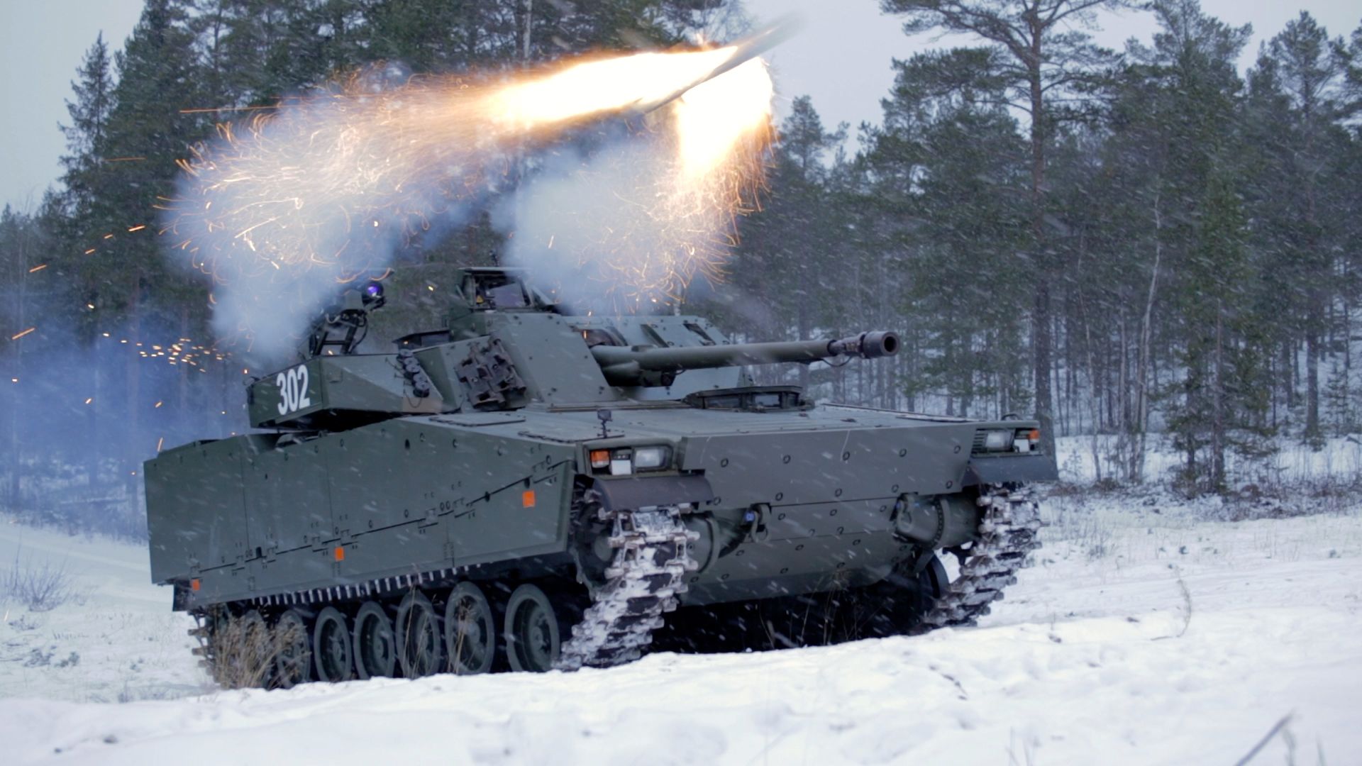 BAE Systems' CV90 Increases Lethality By Testing SPIKE LR Anti Tank Guided Missile