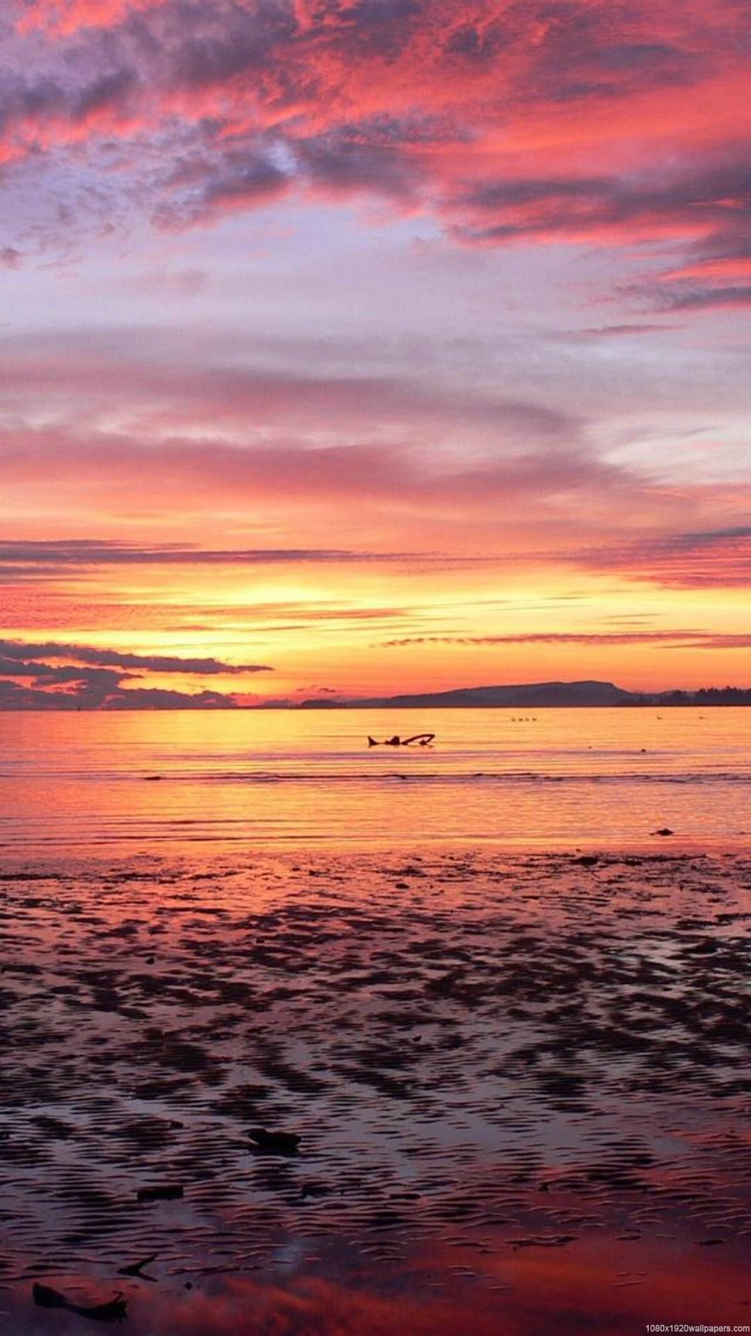 Beach Sunset Nature Wallpaper HD HD Wallpaper For Samsung Galaxy A7