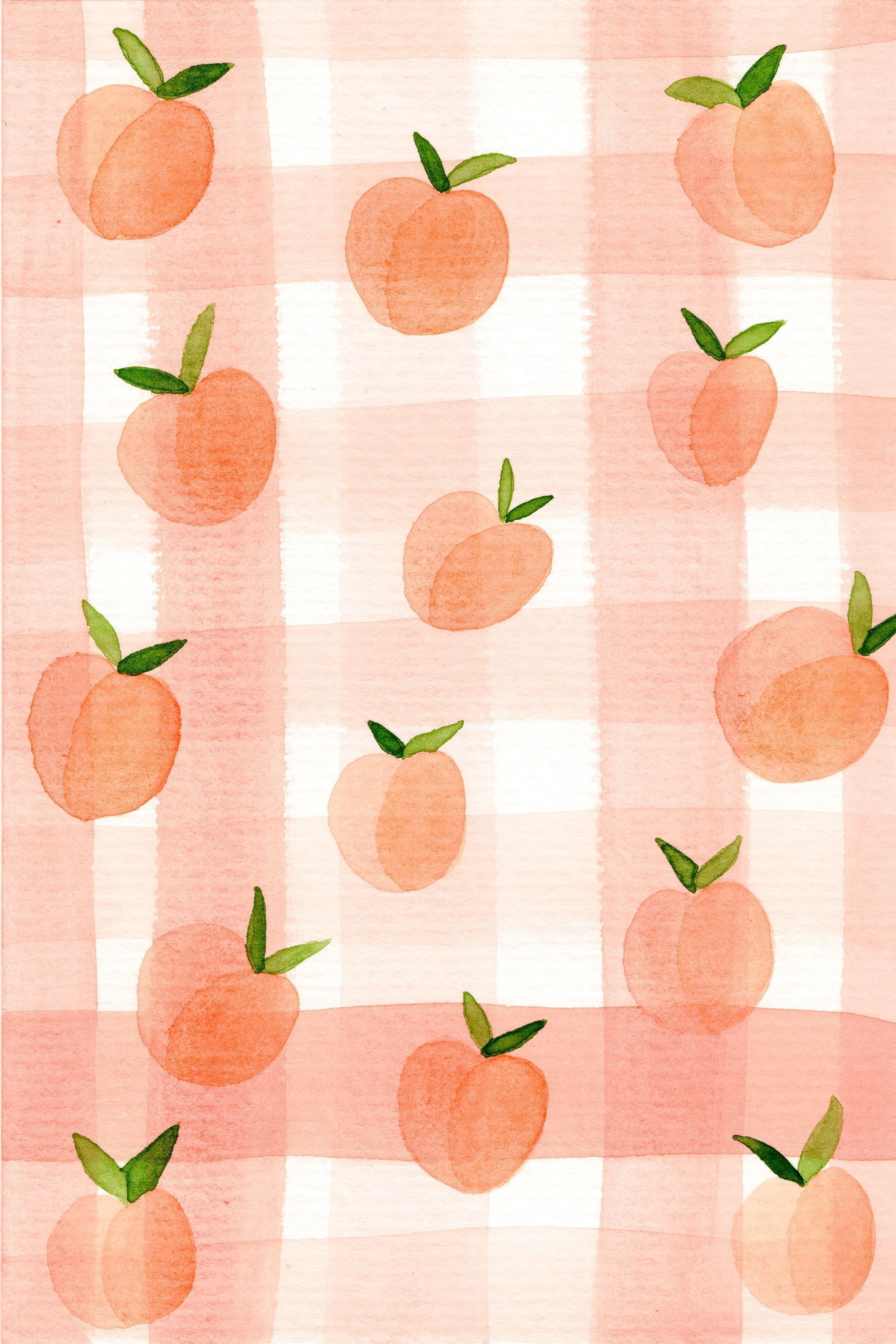 Peach iPhone Wallpaper
