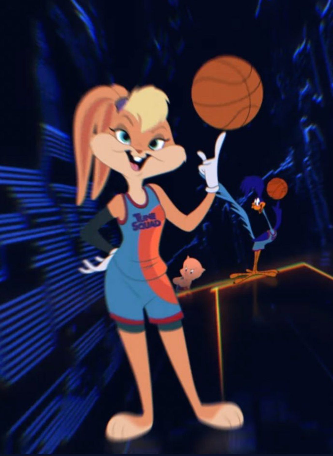 First image of Lola Bunny in 'Space Jam: A New Legacy'. Looney tunes space jam, Space jam, Looney tunes wallpaper