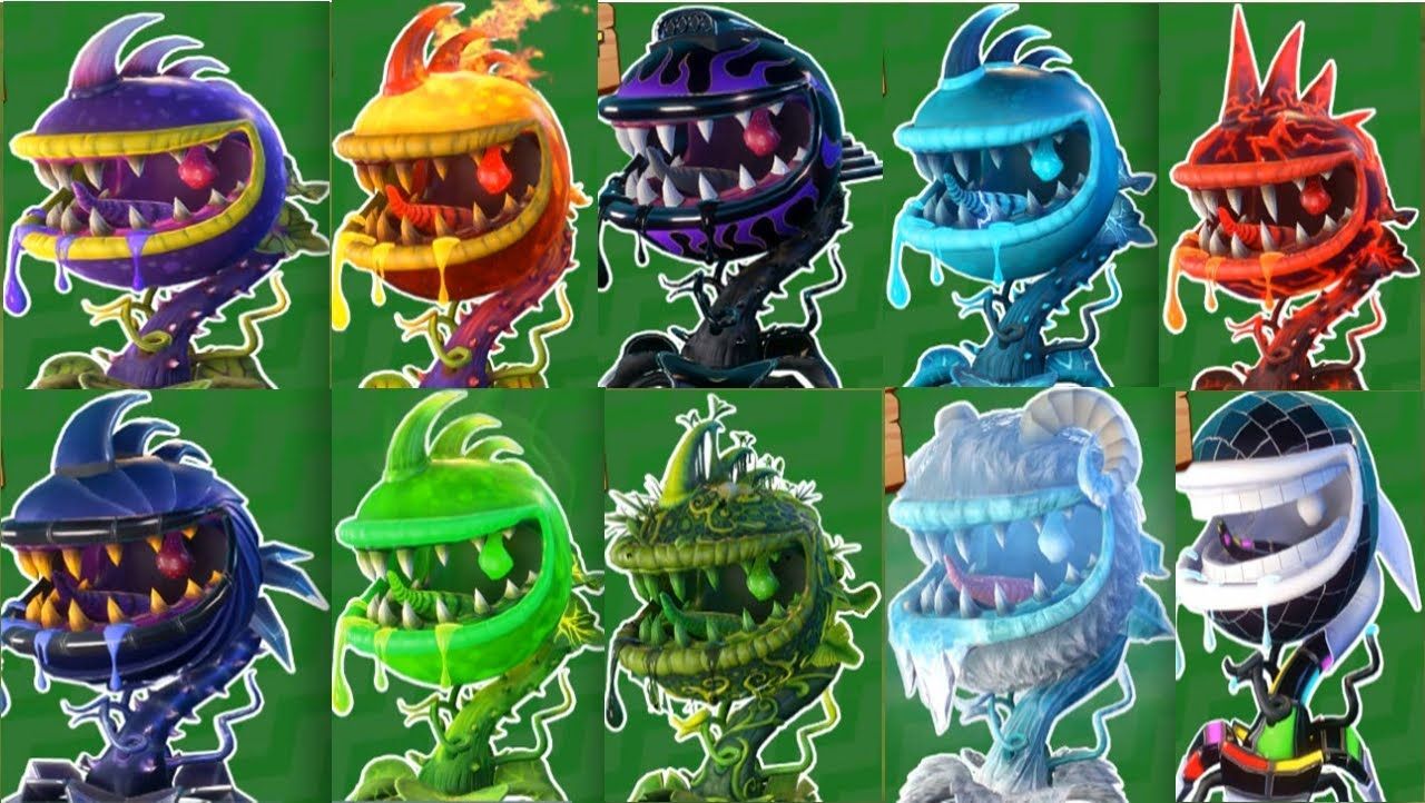 Plants vs Zombies Garden Warfare 2:All 10 Chomper Pvzgw2: Gameplay 2016. Plants vs zombies garden warfare 2, Plants vs zombies, Garden warfare 2