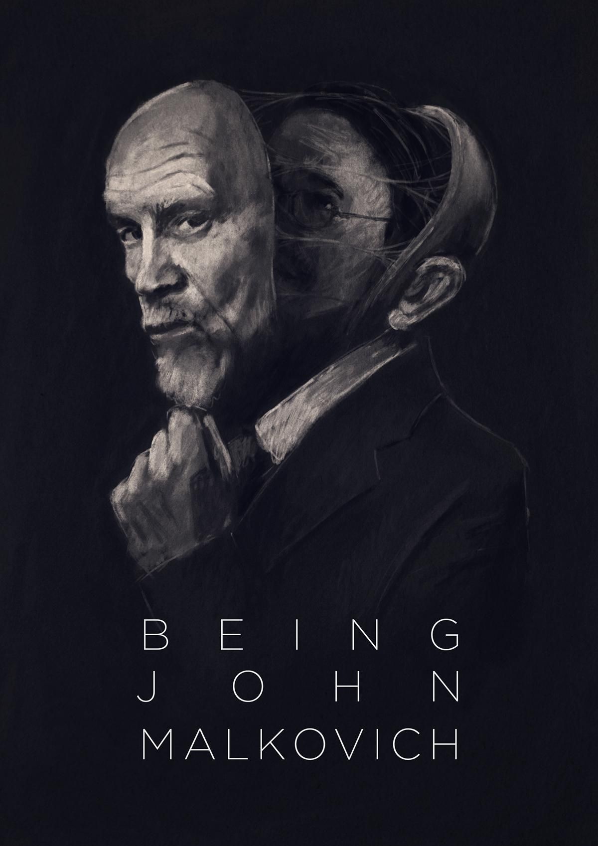 Being John Malkovich (1999) [1200 x 1698]. John malkovich, Alternative movie posters, Movie posters