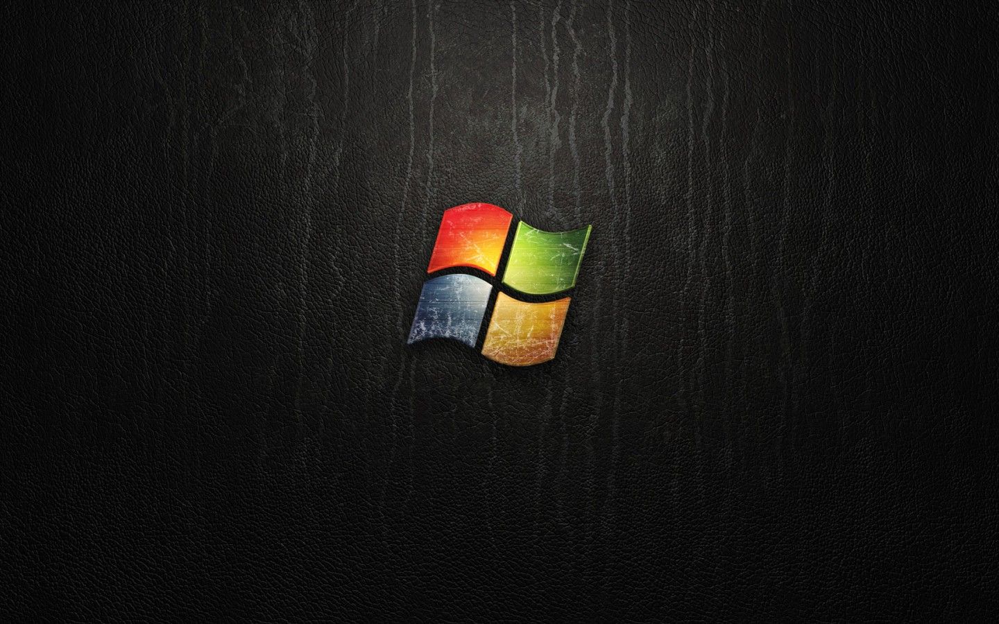 Black Windows 7 HD Wallpaper 1440x900