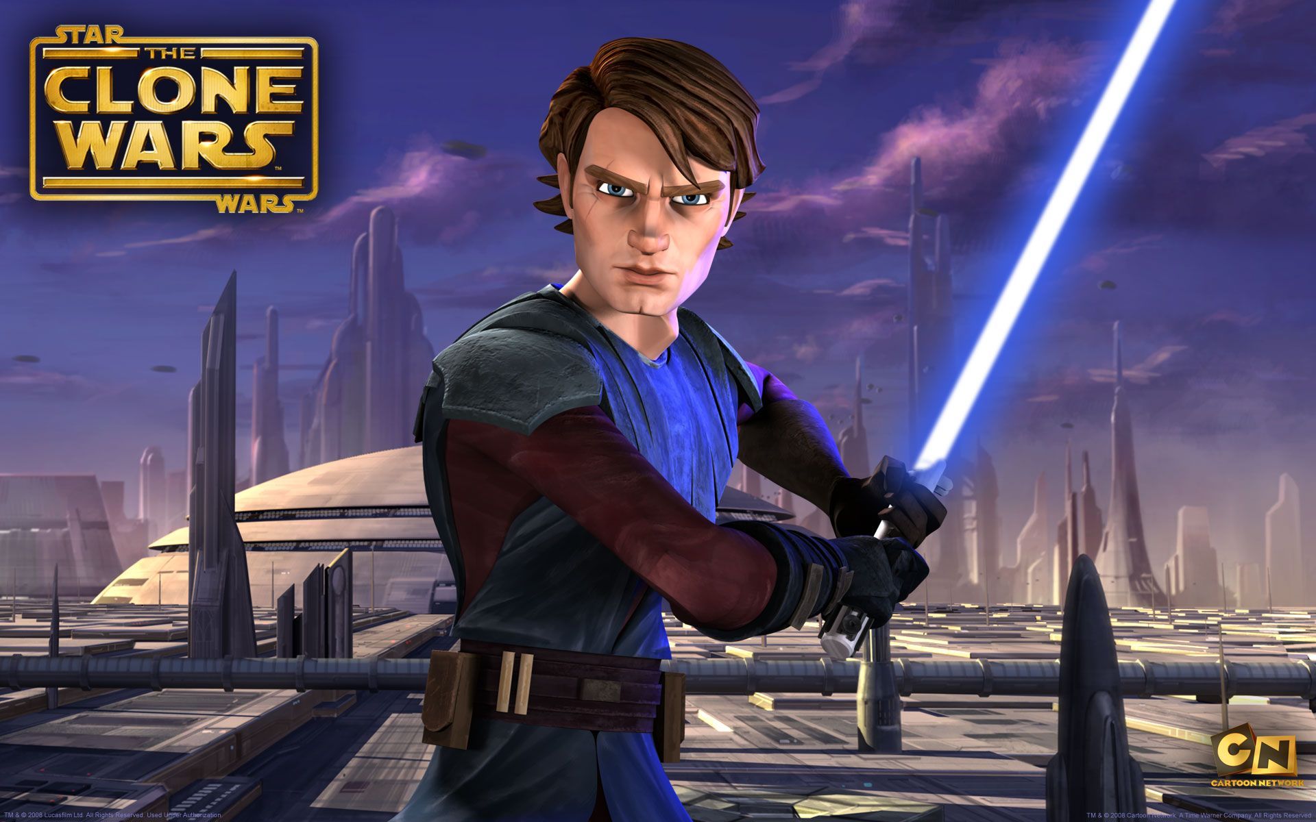 Anakin Skywalker from The Clone Wars Desktop Wallpaper. Star wars film, Star wars clone wars, Star wars image