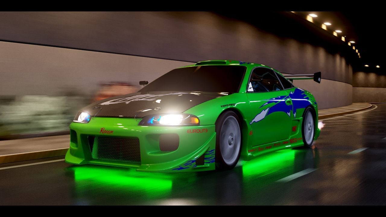 Fast And Furious Mitsubishi Eclipse Wallpapers Wallpaper Cave