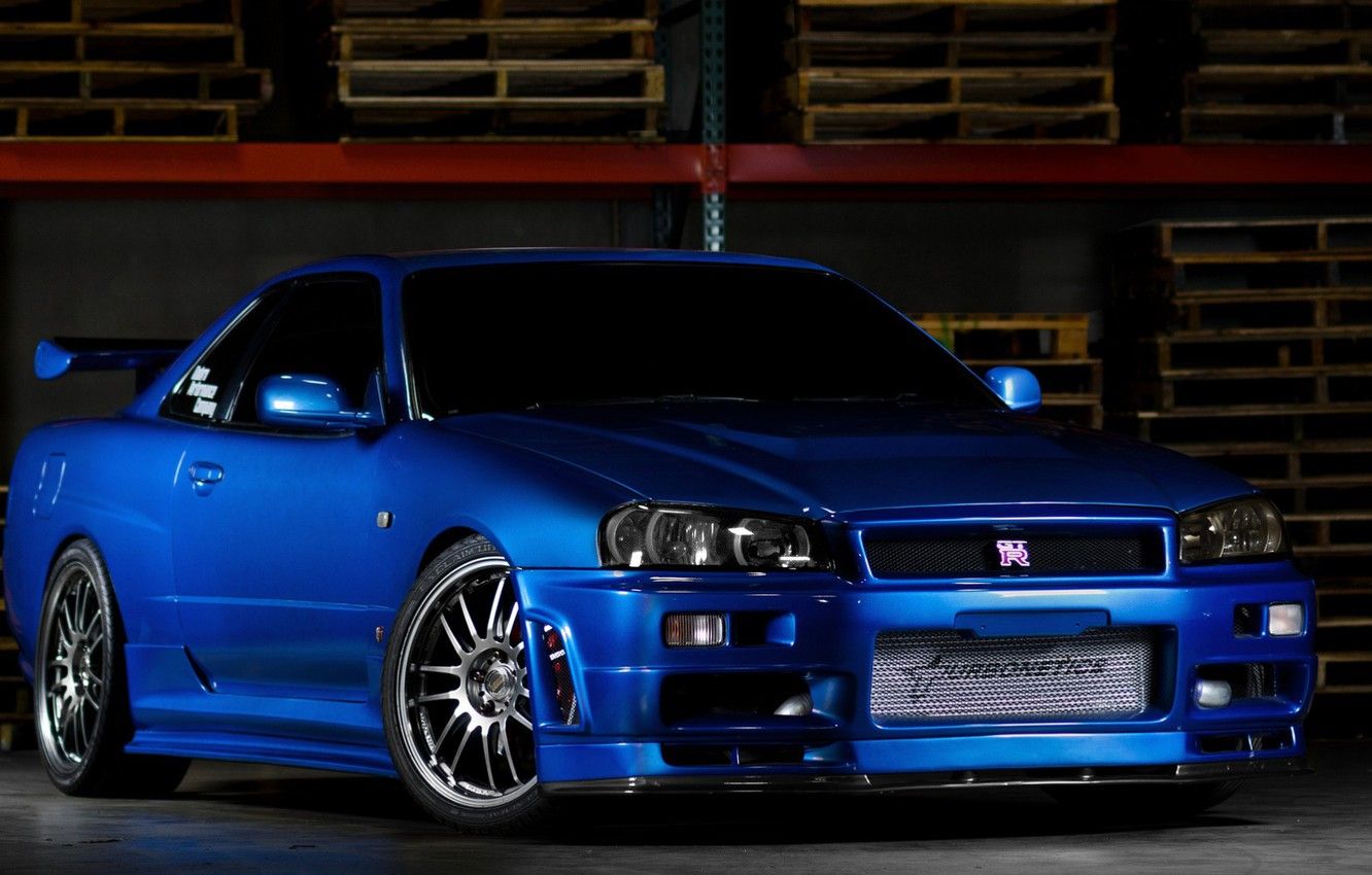 Wallpaper Car, Nissan, Blue, Gt R, R Fast And Furious, Nissan Skyline Image For Desktop, Section Nissan