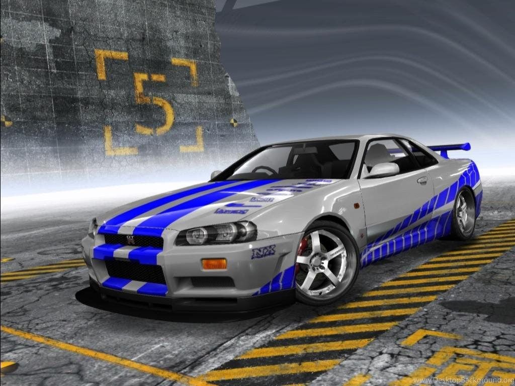 Nissan Skyline Gtr 2 Fast 2 Furious Wallpaper Desktop Background