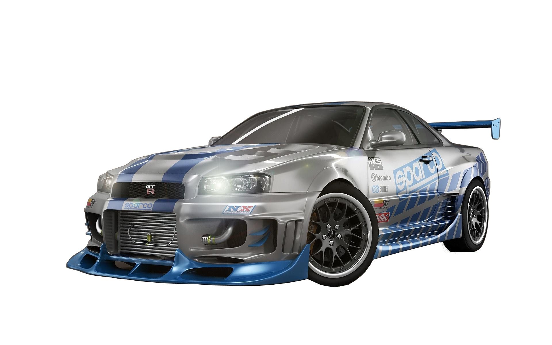 Nissan Skyline Fast and Furious 7 Sport Car Wallpaper