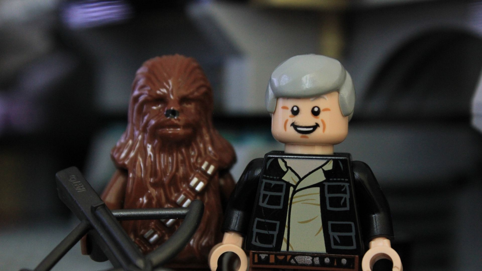 Download 1920x1080 HD Wallpaper lego star wars han solo chewbacca, Desktop Background HD